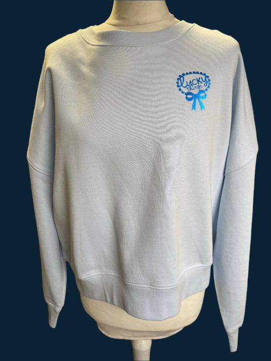 Lucky Things Baby blue Sweatshirt by Bella&Phoenix