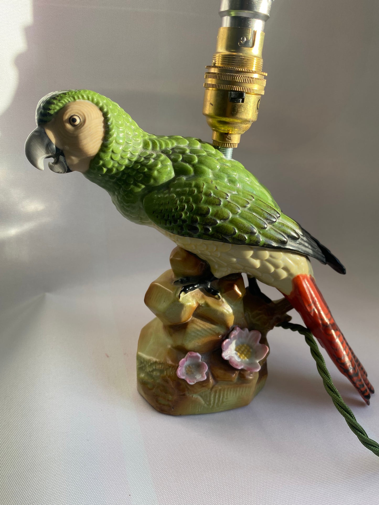 Vintage Parrot Lamp by Lost & Foundry