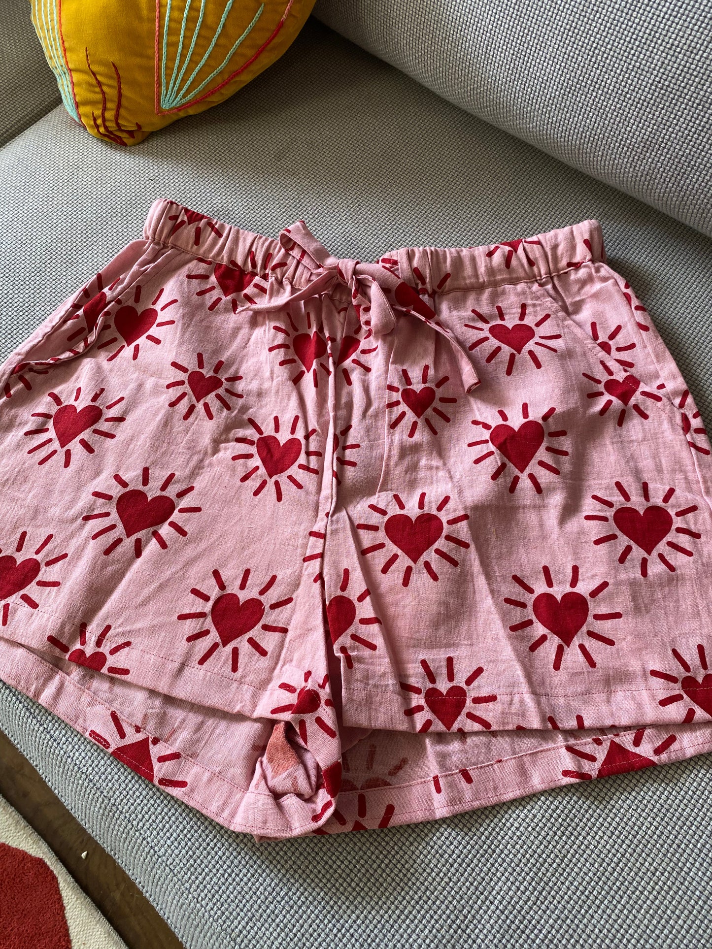 Love Shine Drawstring Shorts by Periodical