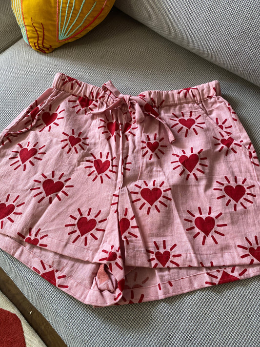 Love Shine Drawstring Shorts by Periodical