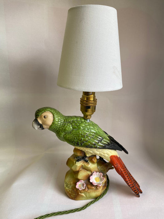 Vintage Parrot Lamp by Lost & Foundry