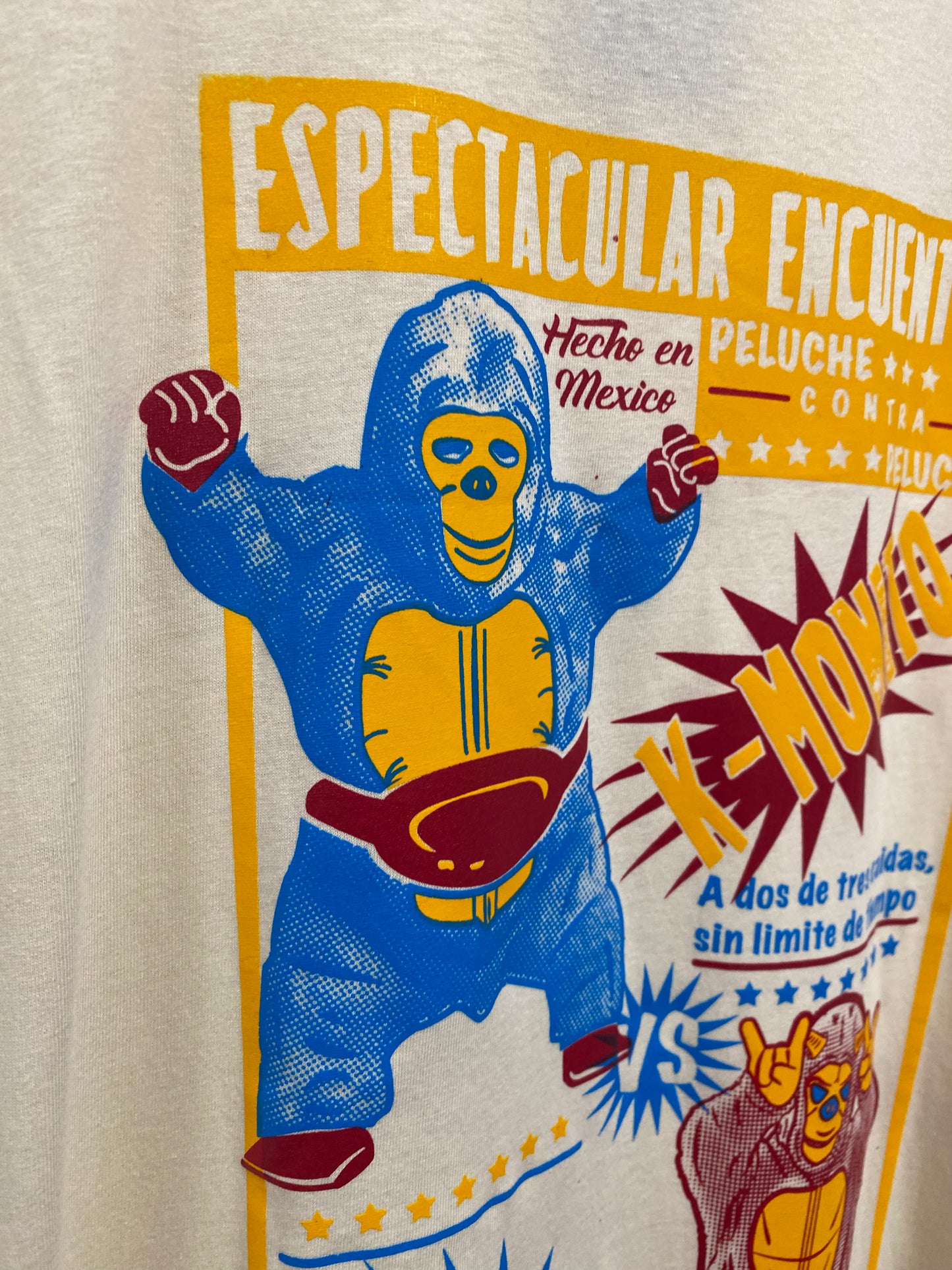 Espectacular Encuentro Monkey Graphic Yellow Tshirt by Stanley Road