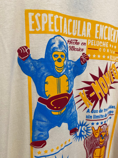 Espectacular Encuentro Monkey Graphic Yellow Tshirt by Stanley Road