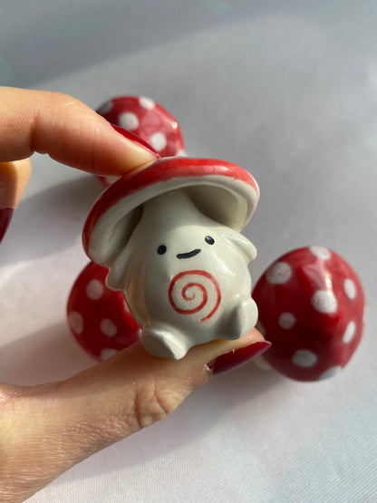 Ceramic Mushroom handmade Funguy by Studio Pastel