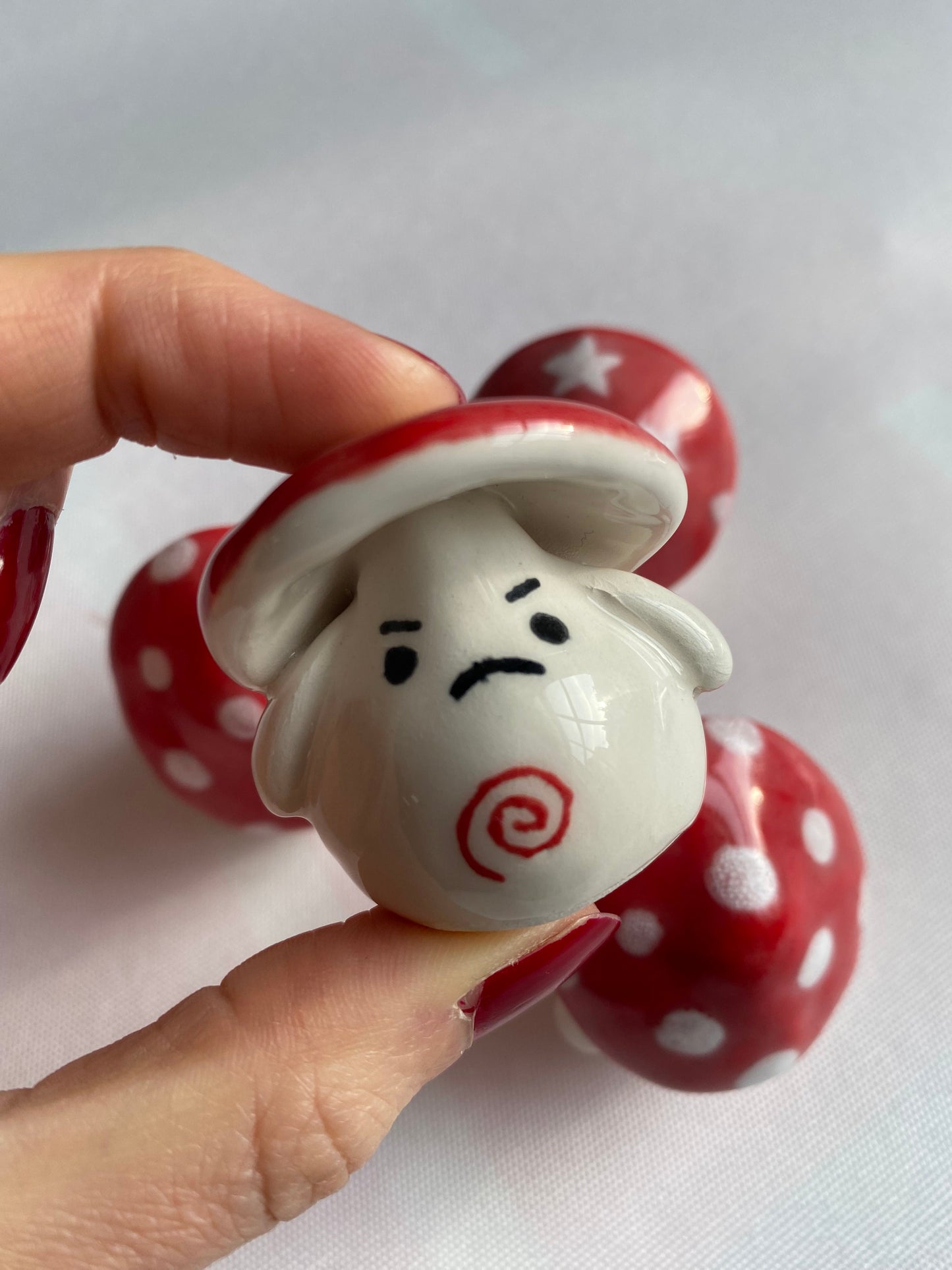 Ceramic Mushroom handmade Funguy by Studio Pastel