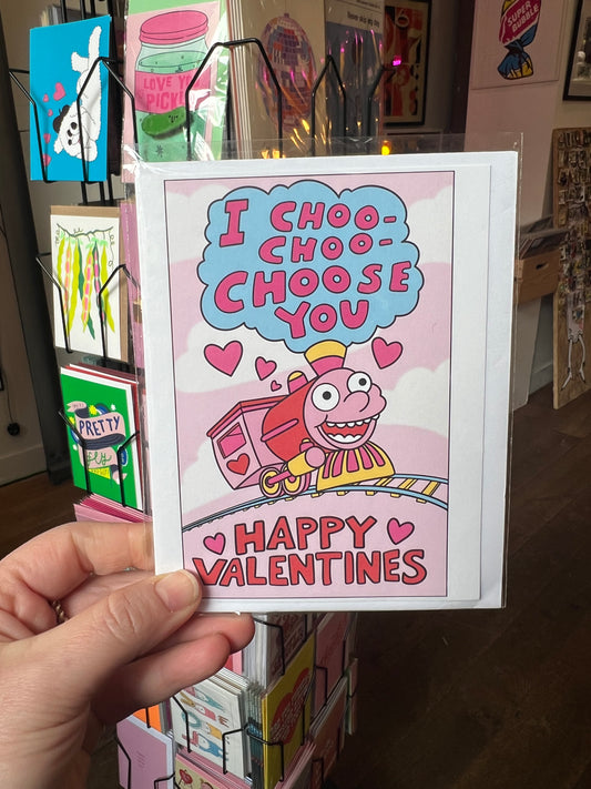Choo-Choo-Choose You card by MopBox