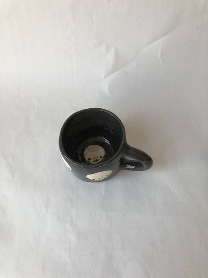 Classic Ceramic skull mug by REBECCA EDELMANN Ceramics