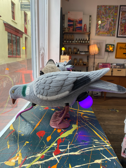 Pigeon Lamp by Lost and Foundry