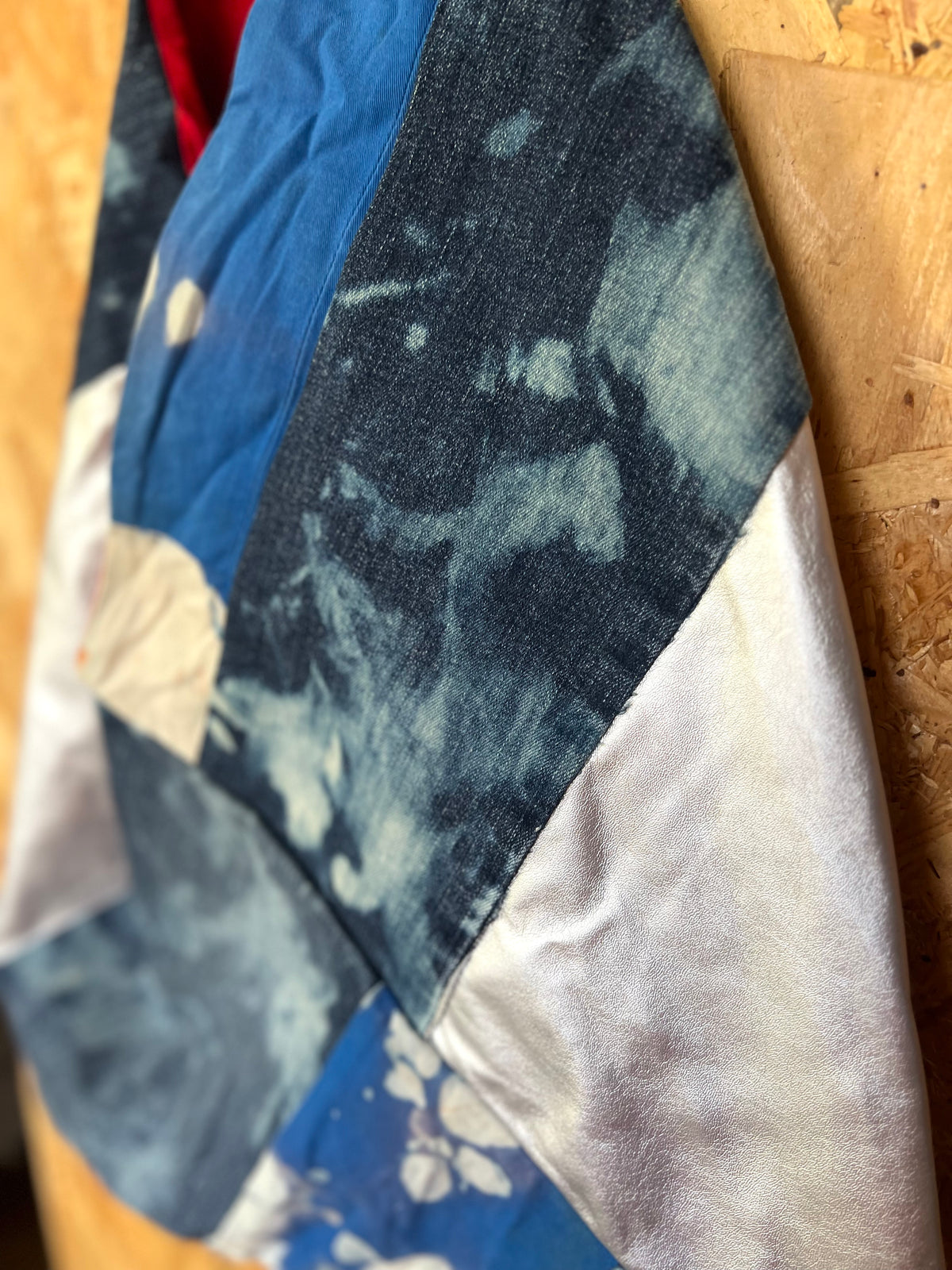 Upcycled Handmade Patchwork Shopping & Travel Bag by RELAB