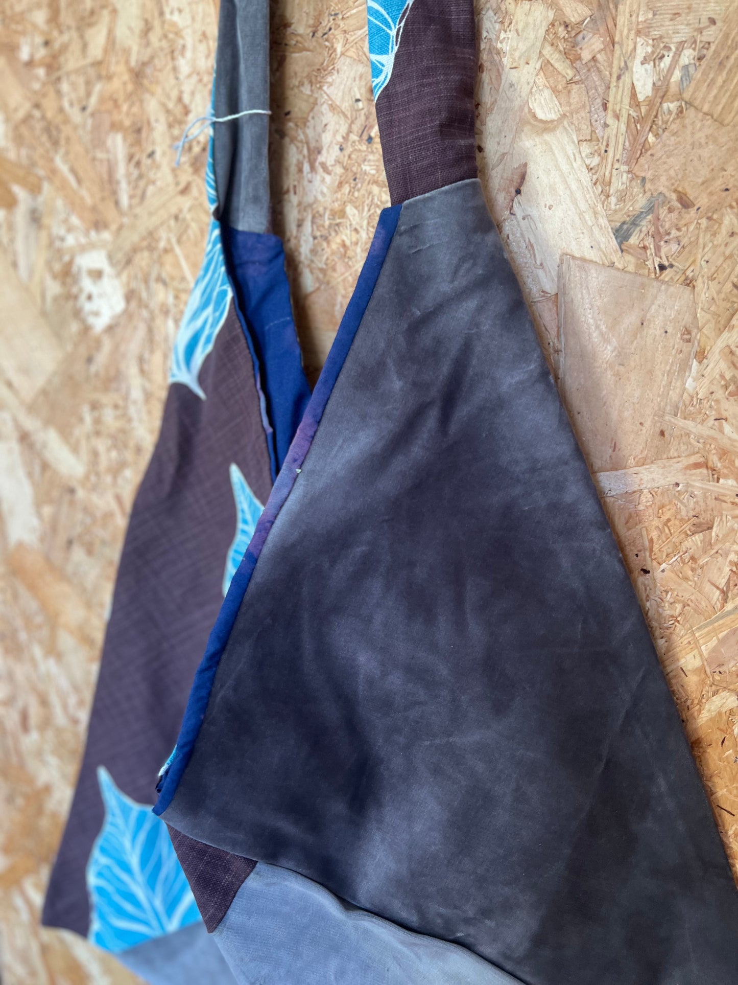 Upcycled Handmade Patchwork Shopping & Travel Bag by RELAB