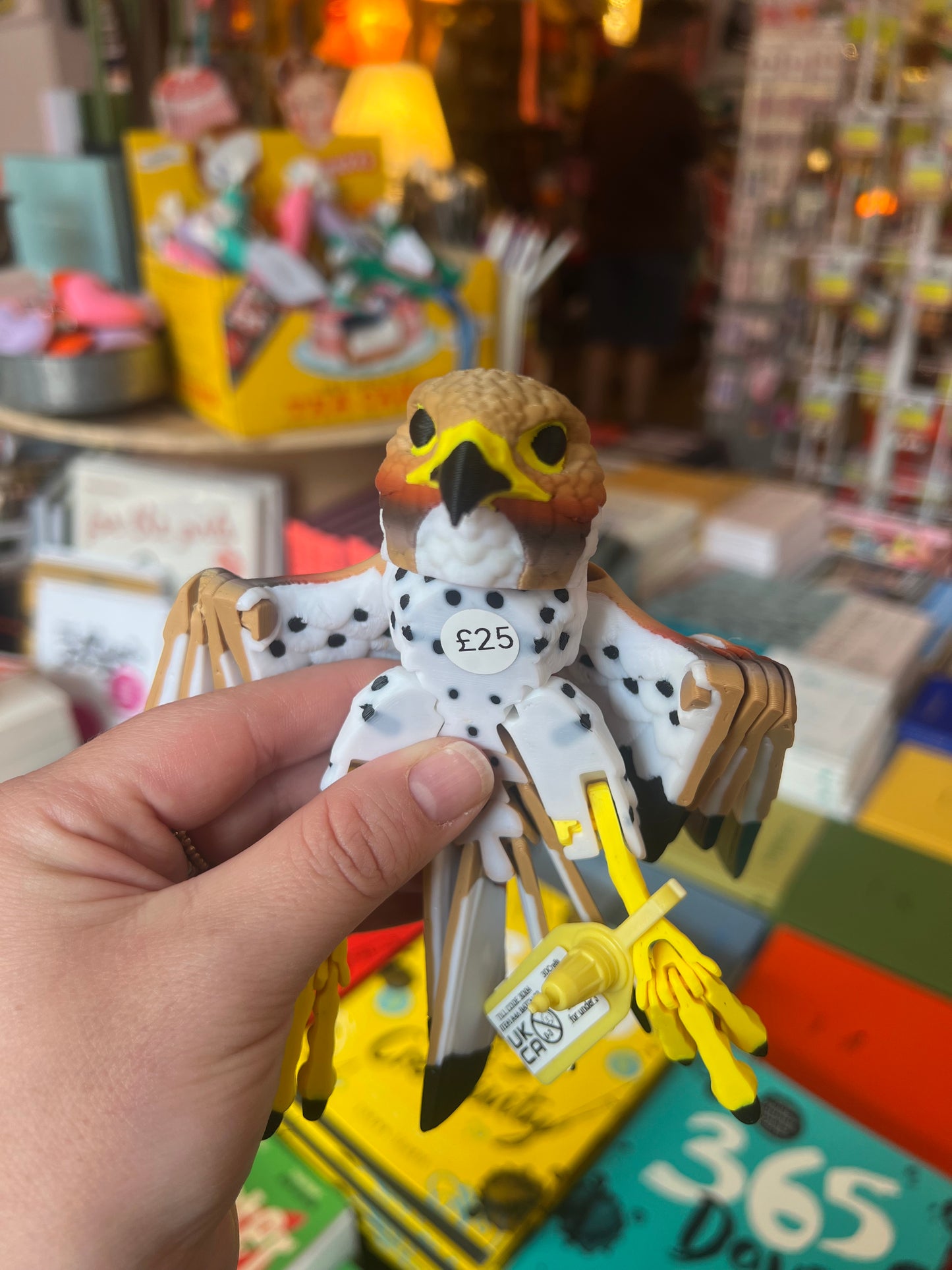 Falcon Large Sensory Fidget 3D printed by 3Dcre8s