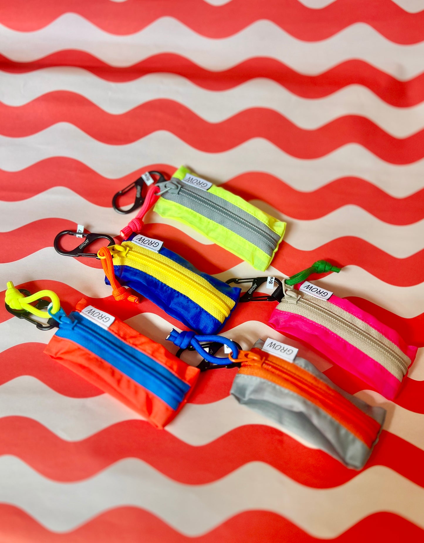 Colourful Small Keys, Essentials Pouch By Grow