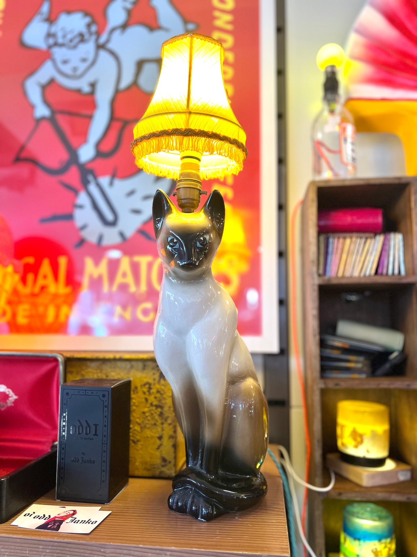 Cat Lamp by Lost & Foundry