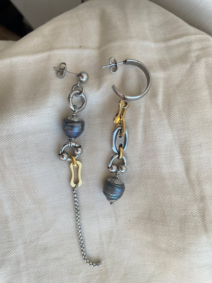 Earrings Stainless steel by Eloy Santos