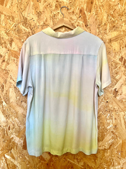 Retro Shirt With Banana Embroidery by Flamingo Rodeo