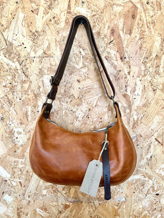 Leather Sling Bag By Scarlett Sky