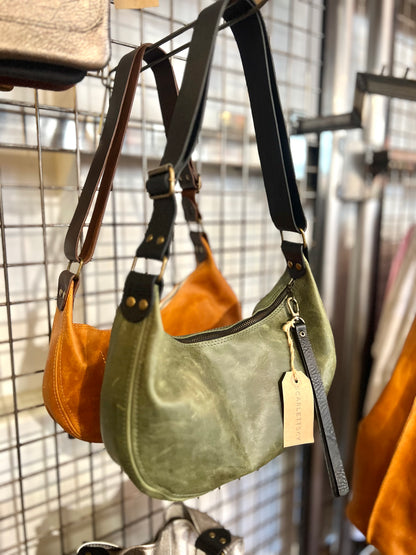 Leather Sling Bag By Scarlett Sky