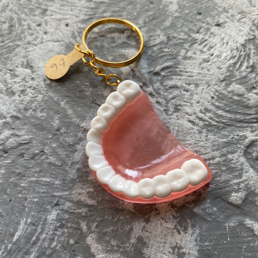 Denture Keyring by Thanks for Nothing