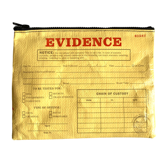 Evidence Zipper Pouch by Incognito