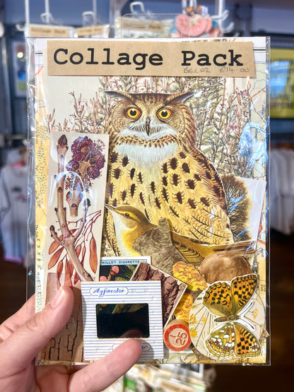 Forest Inspired Vintage Collage Pack By Bella Does Brighton
