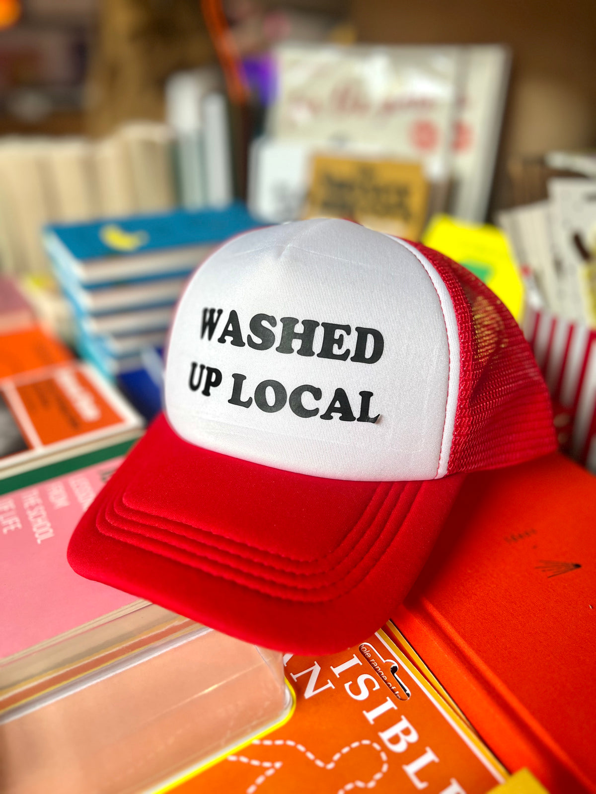 'washed Up Local' Baseball Cap By Stanley Road