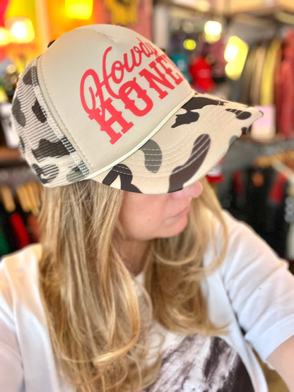 'Howdy Honey'  Baseball Cap By Stanley Road