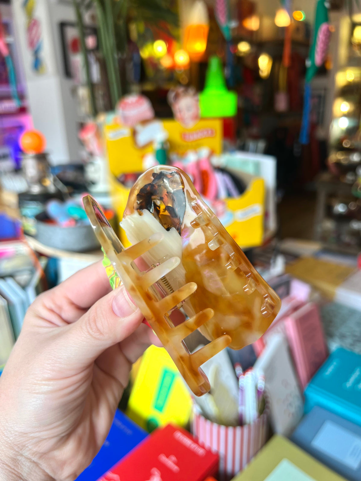 Mexican Food Taco Acrylic Hairclip