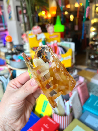 Mexican Food Taco Acrylic Hairclip