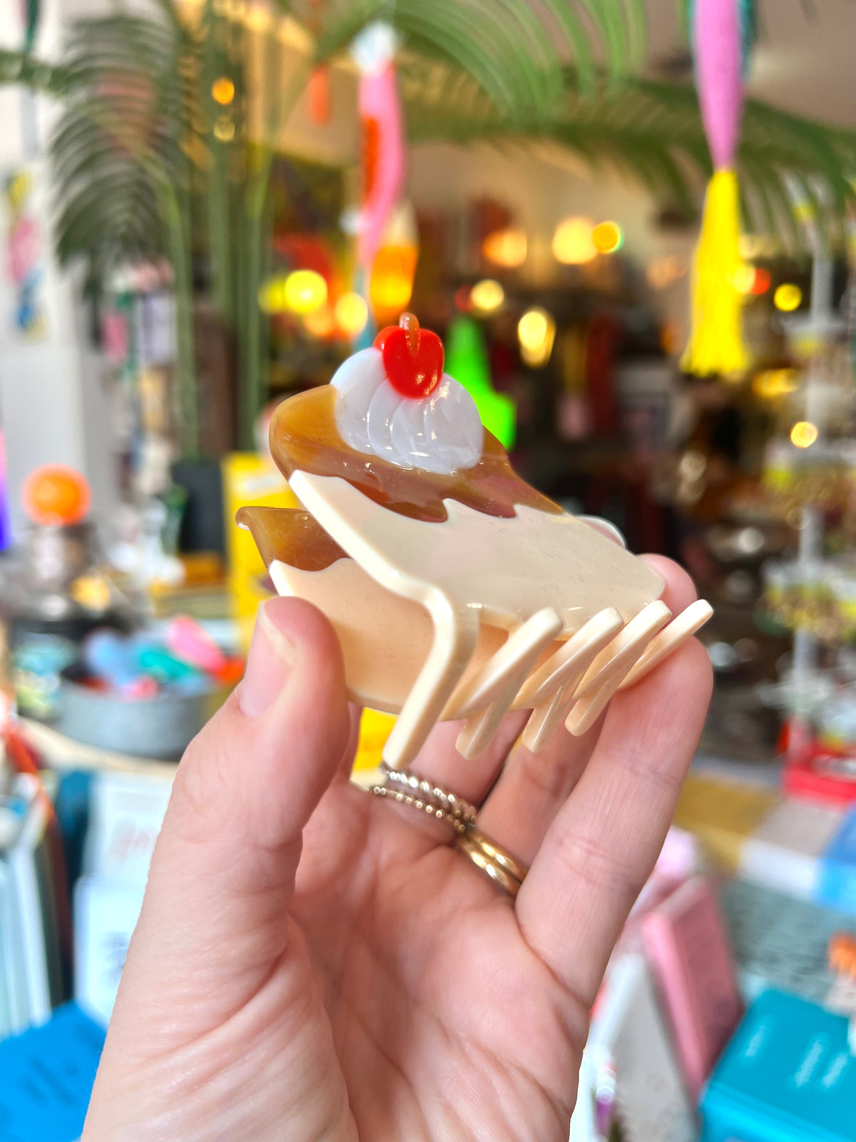 Cake Acrylic Hairclip