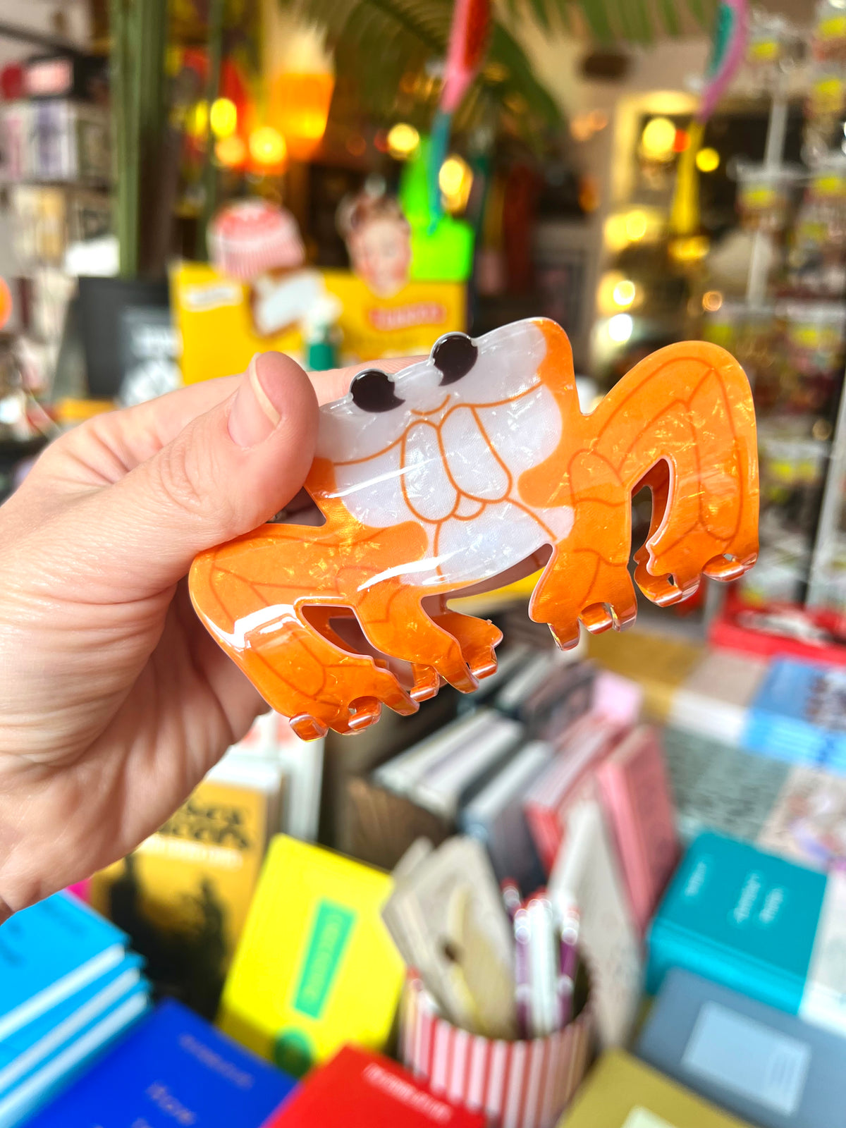 Crab Acrylic Hairclip