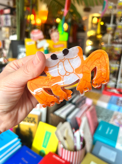 Crab Acrylic Hairclip