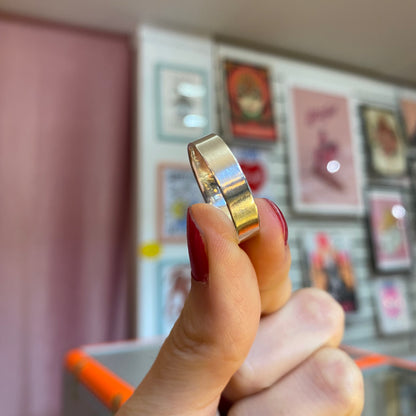 Wideband Silver Ring by Seabird Silver