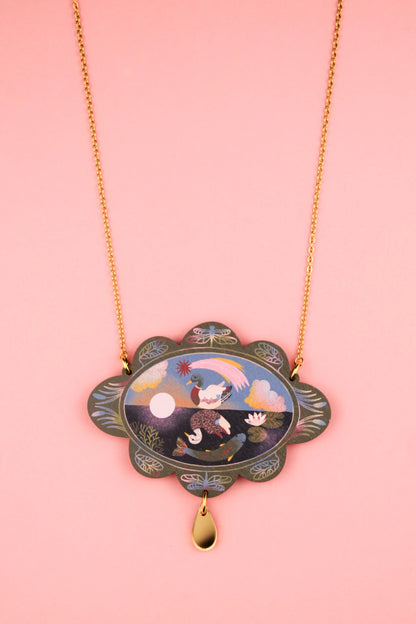 As Above So Below Necklace by Misfit Makes