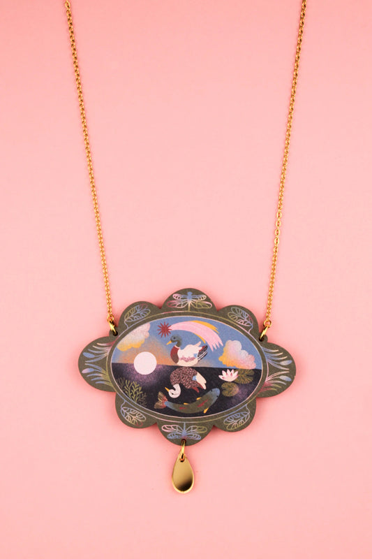 As Above So Below Necklace by Misfit Makes