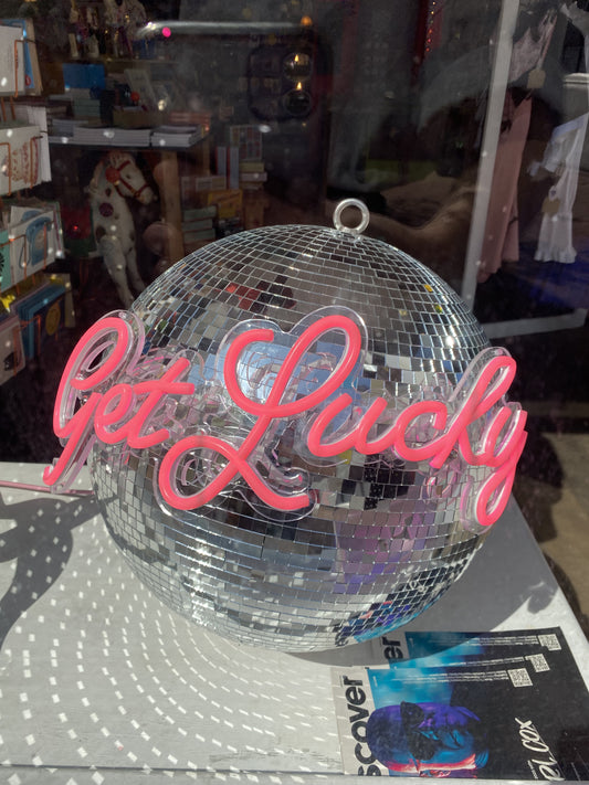Get Lucky - Large DiscoBall by Boogielights