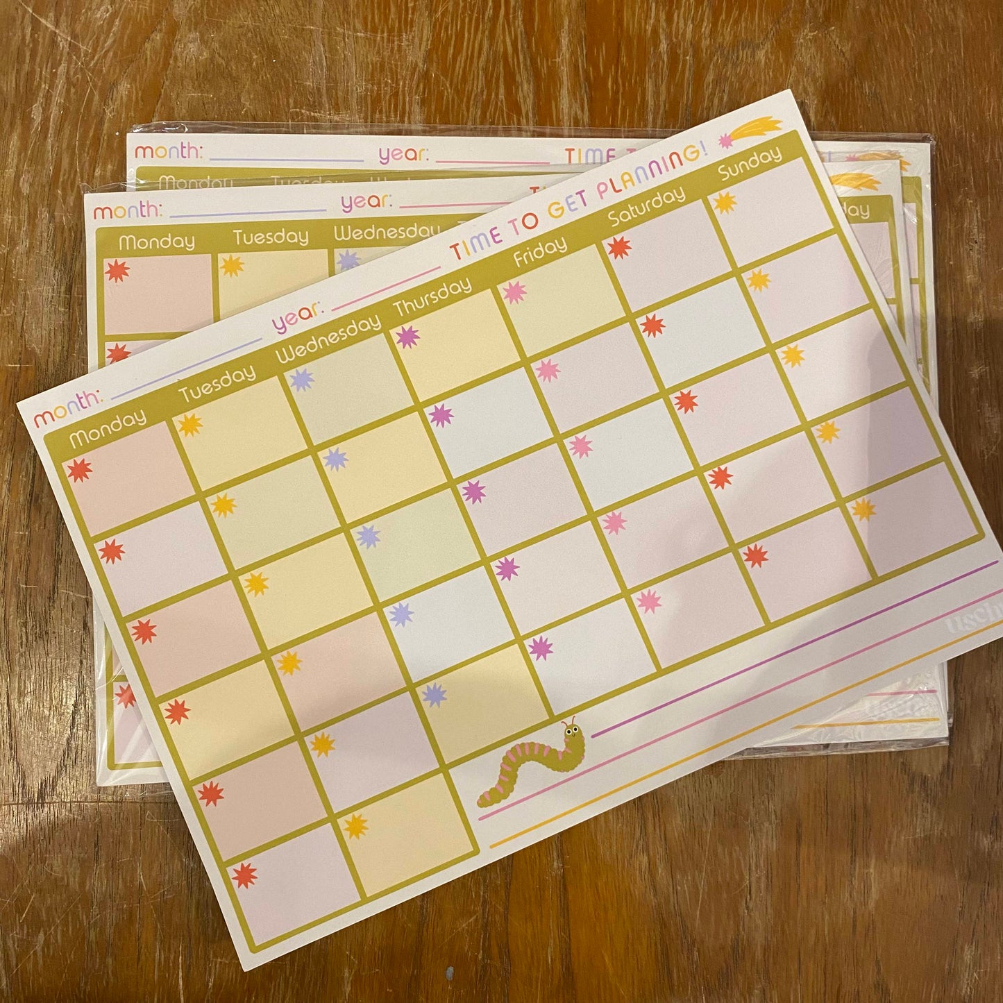 Time to get planning Weekly Planner by Uschie