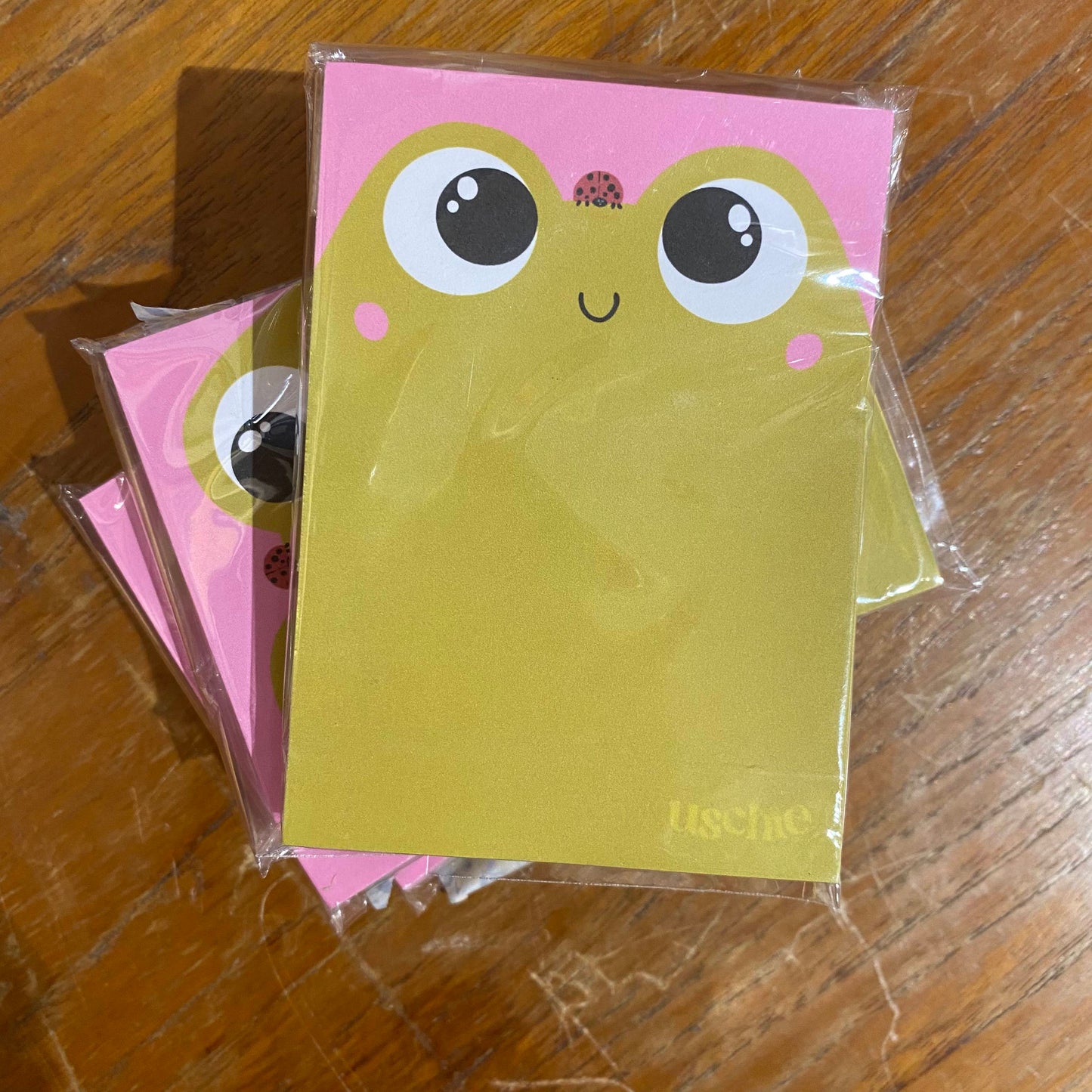 Frog Notepad designed by Uschie