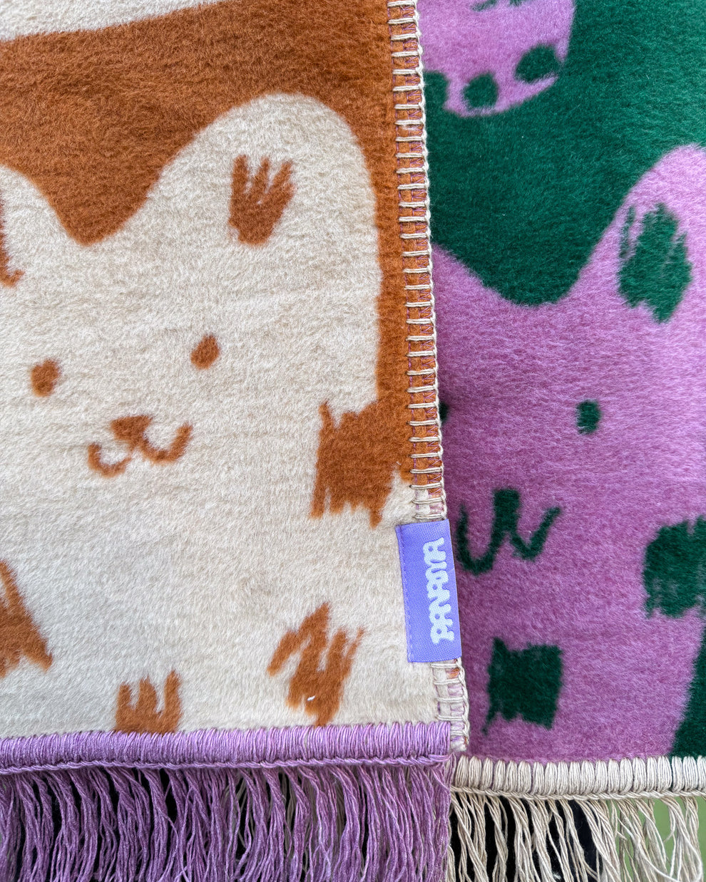 Cat Design Cozy Scarf By Panama