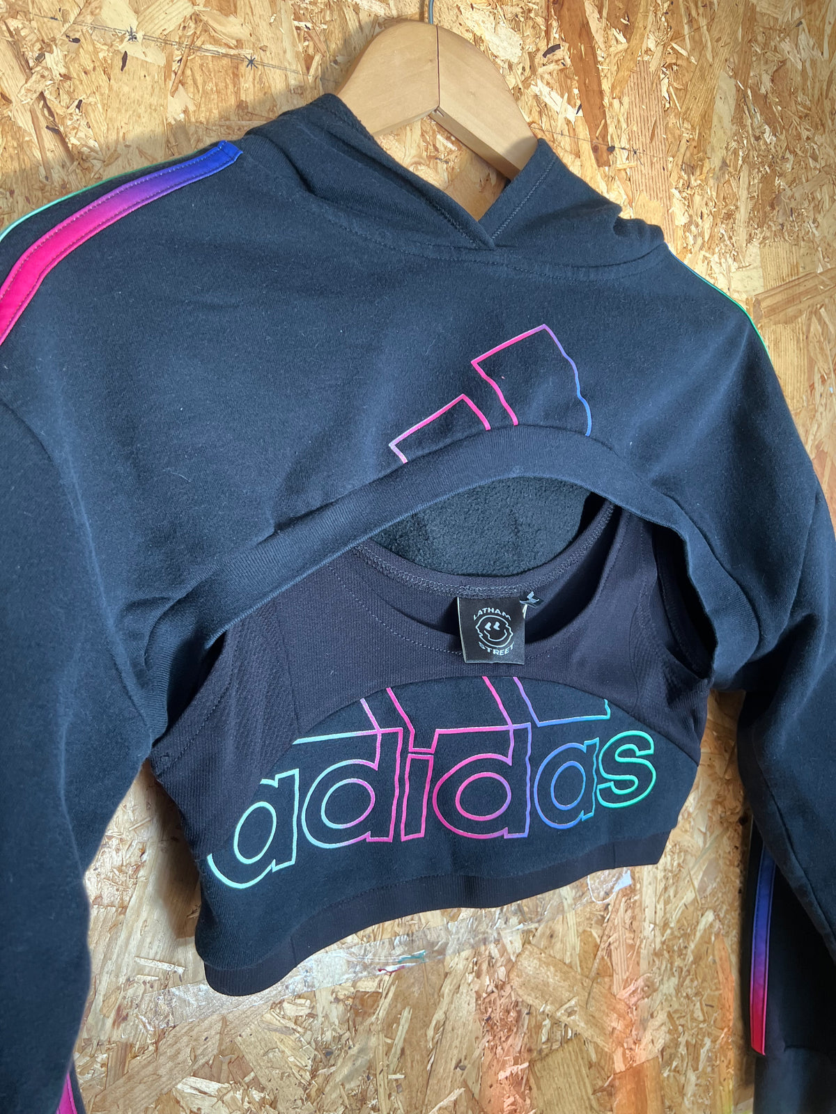 Reworked Brand Hyper Hoodie And Vest By Latham Street