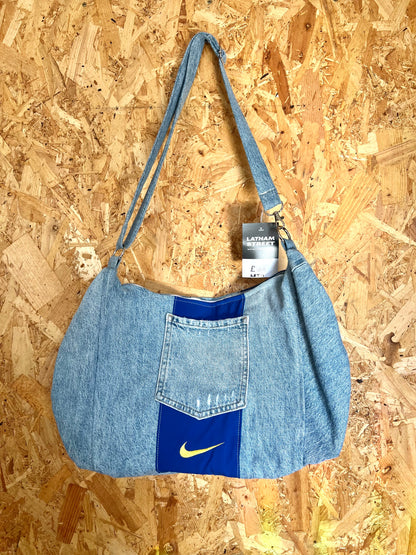 Reworked Brand Denim Bag By Latham Street