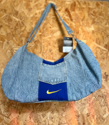 Reworked Brand Denim Bag By Latham Street