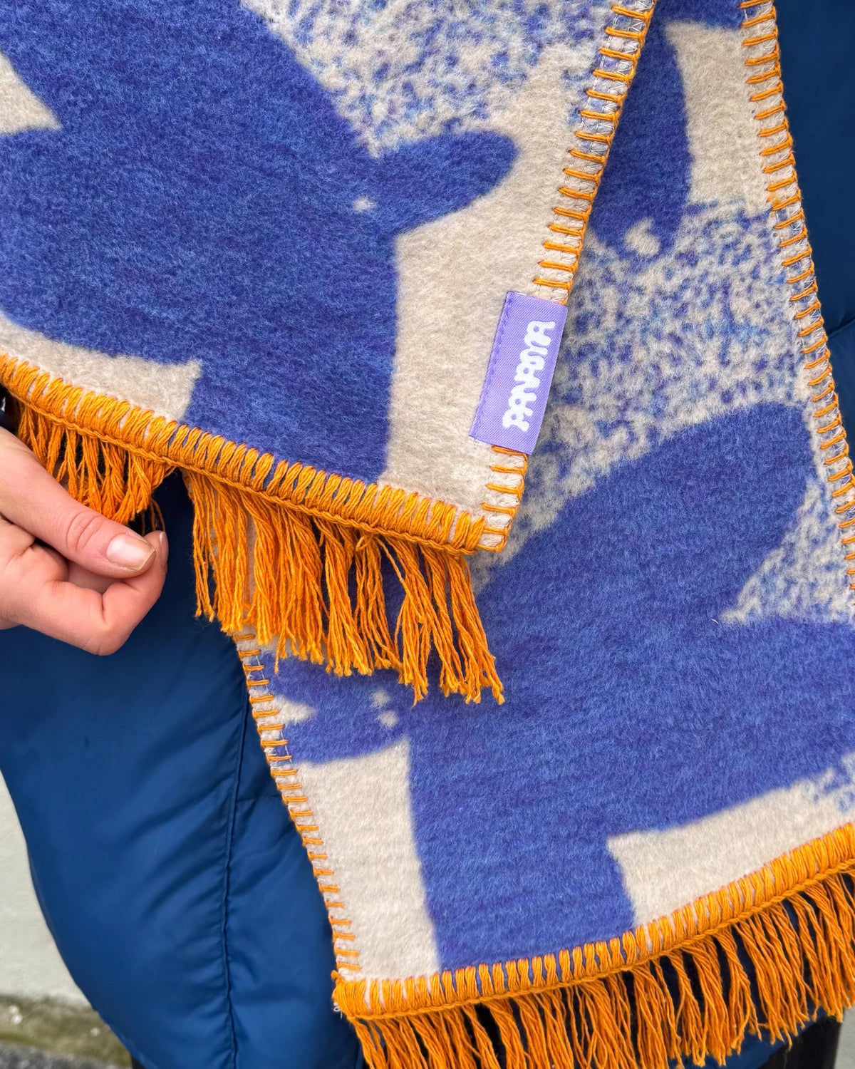 Dog Design Cozy Scarf By Panama