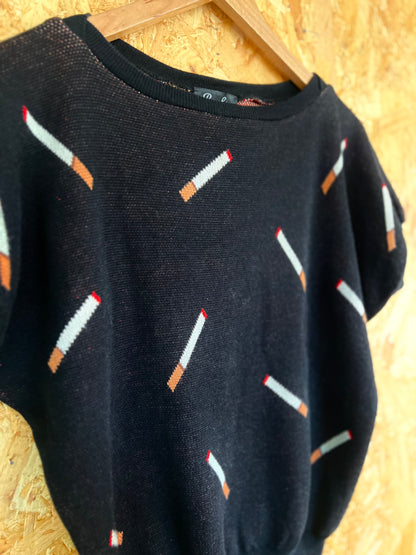 Cigarette Sweater Knitted Top By Bucko