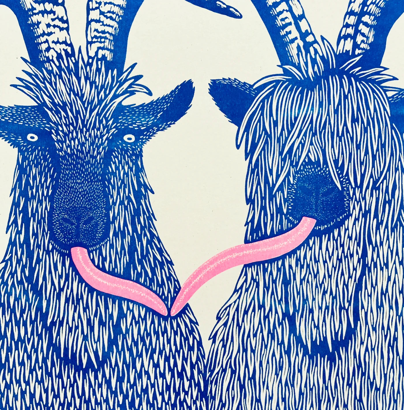 Silly Billies - Riso Print by Strangford