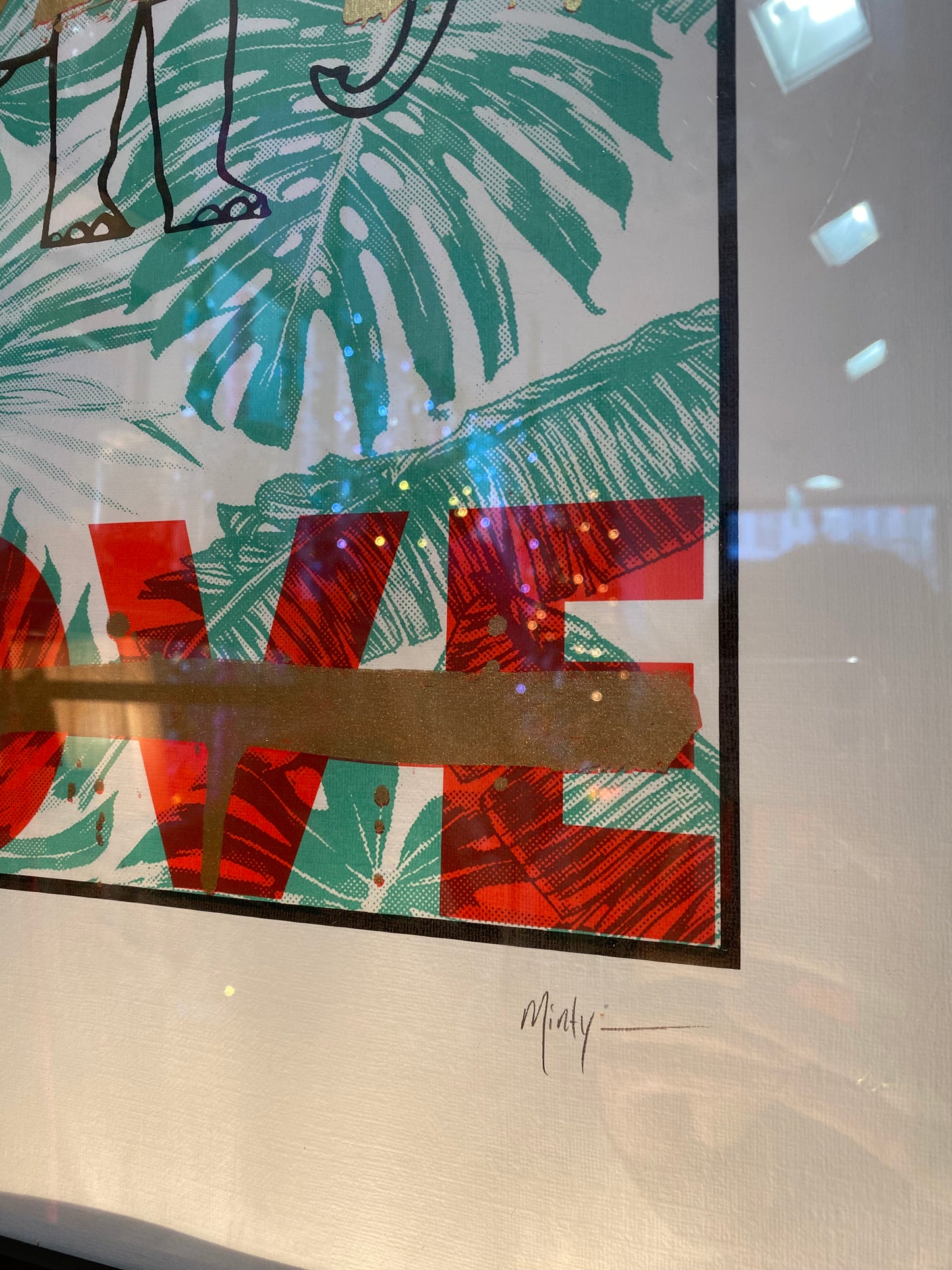 'LUST LOVE' Exclusive ORIGINAL & SIGNED Art signed by Minty