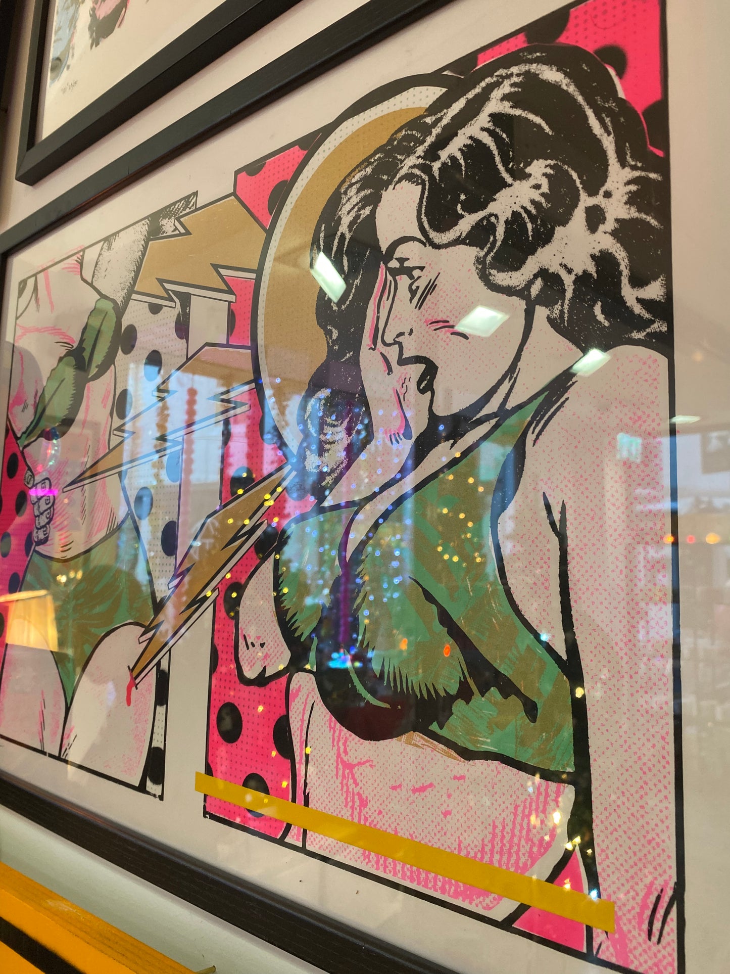 POP ART style Exclusive ORIGINAL & SIGNED Art signed by Minty