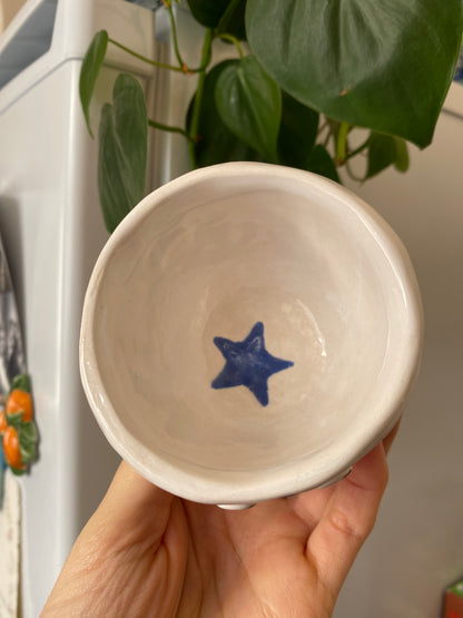 Starry Handmade Ceramic Cup by Studio Pastel