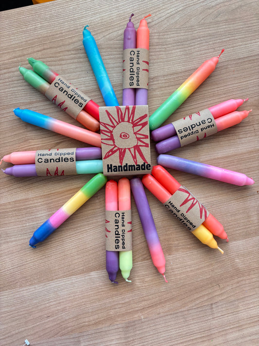 Hand Dipped Candles By DSDT