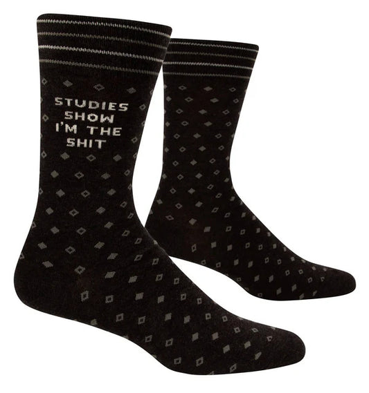 Studies Show I'm The Shit Men's Socks by Incognito