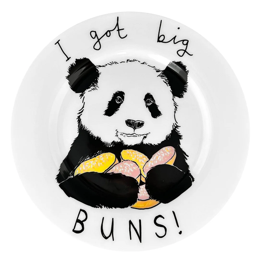 'I Got Big Buns' Side Plate by Jimbobart